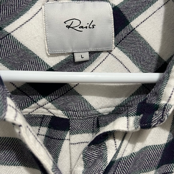 Rails flannel button down - Picture 3 of 8